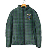 Clan Arbuthnot Crest Tartan Padded Jacket RF21