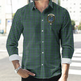 Clan Arbuthnot Crest Tartan Long Sleeve Shirt PC961