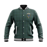 Clan Arbuthnot Crest Tartan Baseball Jacket JM961