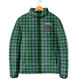 Clan Arbuthnot Ancient Crest Tartan Padded Jacket RF19