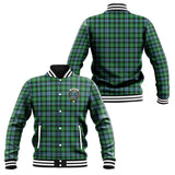 Clan Arbuthnot Ancient Crest Tartan Baseball Jacket JM963