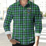 Clan Arbuthnot Ancient Crest Tartan Long Sleeve Shirt PC963