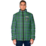 Clan Arbuthnot Ancient Crest Tartan Padded Jacket RF19