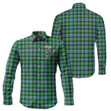 Clan Arbuthnot Ancient Crest Tartan Long Sleeve Shirt PC963