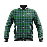 Clan Arbuthnot Ancient Crest Tartan Baseball Jacket JM963