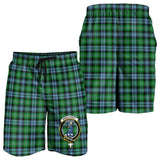 Clan Arbuthnot Ancient Crest Tartan Mens Shorts NS963