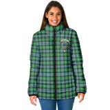 Clan Arbuthnot Ancient Crest Tartan Padded Jacket RF19