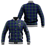 Clan Arbuthnot Modern Crest Tartan Baseball Jacket JM962