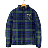 Clan Arbuthnot Modern Crest Tartan Padded Jacket RF20