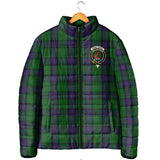 Clan Armstrong Crest Tartan Padded Jacket RF24