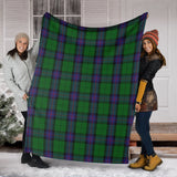 Clan Armstrong Tartan Blanket U32