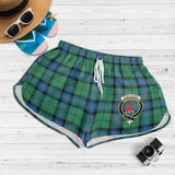 Clan Armstrong Ancient Crest Tartan Womens Shorts NW2152