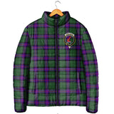 Clan Armstrong Modern Crest Tartan Padded Jacket RF23