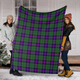 Clan Armstrong Modern Tartan Blanket U31