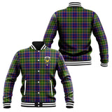 Clan Arnott Crest Tartan Baseball Jacket JM957