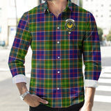 Clan Arnott Crest Tartan Long Sleeve Shirt PC957