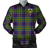 Clan Arnott Crest Tartan Bomber Jacket ZJ25