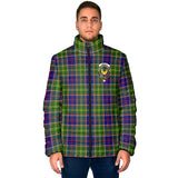 Clan Arnott Crest Tartan Padded Jacket RF25