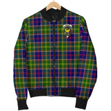 Clan Arnott Crest Tartan Bomber Jacket ZJ25