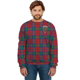 Clan Auchinleck Crest Tartan Sweatshirt HC958