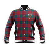 Clan Auchinleck Crest Tartan Baseball Jacket JM956