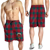 Clan Auchinleck Crest Tartan Mens Shorts NS956