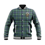 Clan Baillie Ancient Crest Tartan Baseball Jacket JM954