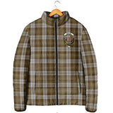 Clan Baillie Dress Crest Tartan Padded Jacket RF28