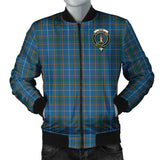 Clan Bain Crest Tartan Bomber Jacket ZJ30