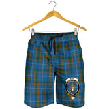 Clan Bain Crest Tartan Mens Shorts NS955