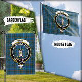 Clan Bain Crest Tartan Flag CF30