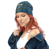 Clan Bain Crest Tartan Beanies Hat LC30