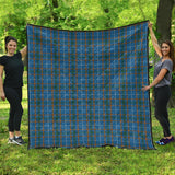 Clan Bain Tartan Premium Quilt F1160