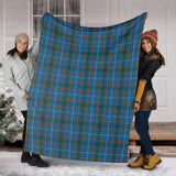 Clan Bain Tartan Blanket U38