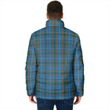 Clan Bain Crest Tartan Padded Jacket RF30