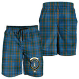 Clan Bain Crest Tartan Mens Shorts NS955