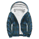 Clan Bain Crest Tartan Sherpa Hoodie CT956