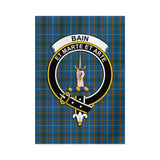 Clan Bain Crest Tartan Flag CF30