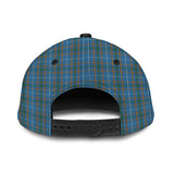 Bain Tartan Classic Cap with Family Crest