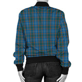 Clan Bain Crest Tartan Bomber Jacket ZJ30