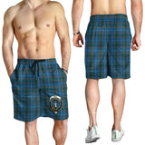 Clan Bain Crest Tartan Mens Shorts NS955