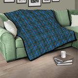 Clan Bain Tartan Premium Quilt F1160