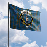 Clan Bain Crest Tartan Flag CF30