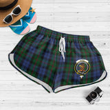 Clan Baird Crest Tartan Womens Shorts NW2140