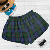 Clan Baird Crest Tartan Womens Shorts NW2140