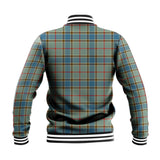 Clan Balfour Blue Crest Tartan Baseball Jacket JM947