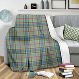 Clan Balfour Blue Tartan Blanket U43