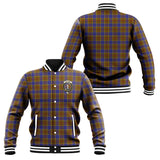 Clan Balfour Modern Crest Tartan Baseball Jacket JM946