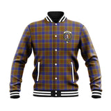 Clan Balfour Modern Crest Tartan Baseball Jacket JM946