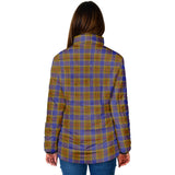 Clan Balfour Modern Crest Tartan Padded Jacket RF36